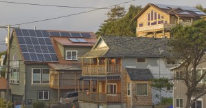 Solar Installation in Newport, Oregon.